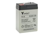 6V 4AH Yuasa Sealed Lead Acid Battery Y4-6