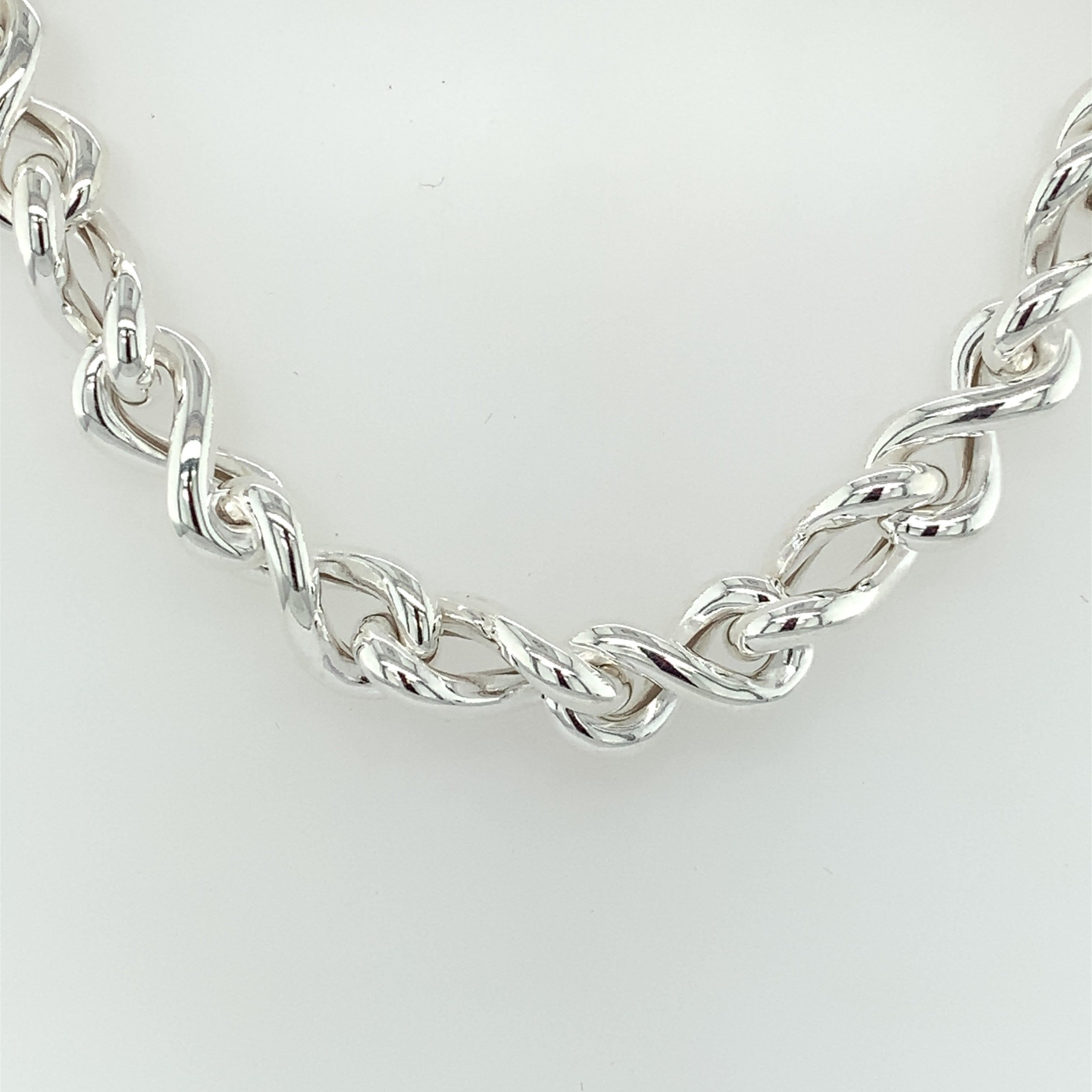 Silver sales chunky jewellery