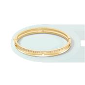 COEUR DE LION Eternal Unity Bangle gold-crystal 013632181617