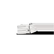 COEUR DE LION Earclips Square Wave Silver 0141221700