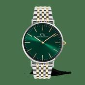 Daniel Wellington Classic 7-Link Emerald Two-tone Watch DW00101009 image