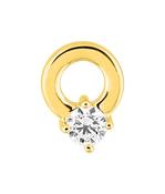 Bijoux D'Or 18ct Gold-Plated CZ Single Earring 135030.1U