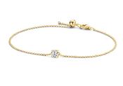Blush Bracelet 2166YZI - 14k Yellow Gold with Zirconia image