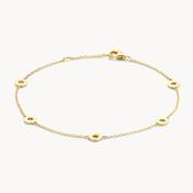 Blush Bracelet 2201YGO - 14k Yellow Gold with circles D