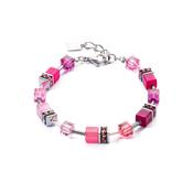 COEUR DE LION GeoCUBE® Iconic bracelet Viva Magenta 2838300422 D
