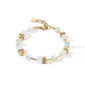 COEUR DE LION GeoCUBE® Iconic Nature bracelet gold white 3018301416