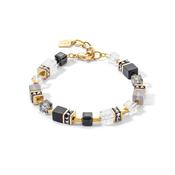 COEUR DE LION GeoCUBE® Precious statement bracelet gold-black 3039301316 D image