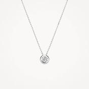 Blush Necklace 3052WZI - 14k White gold with zirconia image