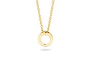 Blush Necklace 3150YGO - 14k Yellow Gold Circle D image