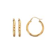 Bijoux D'Or 18ct Gold-Plated Hoops 30mm 32324930