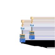 COEUR DE LION GeoCUBE® Iconic Precious earrings blue 4905210700