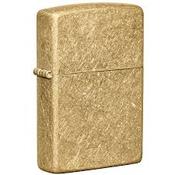 Zippo Regular Tumbled Brass Windproof Lighter 60005764