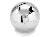 Silverplated Football Money Box 6303