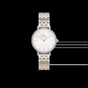 Daniel Wellington Petite Lumine Bezel 5-Link Two-Tone MOP Silver DW00100665