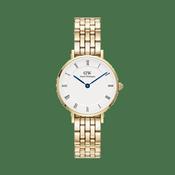 Daniel Wellington PETITE ROMAN NUMERALS 5-LINK GOLD DW00100682 image