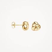 Blush Ear studs 7145YGO - 14k Yellow gold Knot Studs image