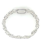 Sterling Silver Prince of Wales Bracelet SB8123