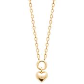 Amèlie 18ct Gold-Plated Petite Heart Necklace 82218645 image