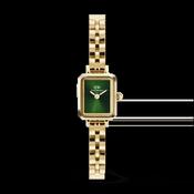 Daniel Wellington Quadro Mini Arch 3-link Emerald Sunray Gold DW00100852