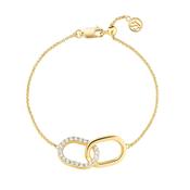 SIF JAKOBS Bracelet Capizzi Due Piccolo SJ-B42236-CZ-YG image
