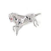 Sterling Silver Horse Brooch BR118 image