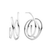 SIF JAKOBS Spirale Pianura Grande Hoop Earrings SJ-E2591
