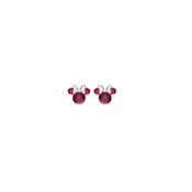 DISNEY MINNIE MOUSE CRYSTAL EARRINGS JULY ES00028JUL