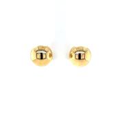 9ct Gold 9mm Ball Stud Earrings GE1049 image