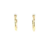 9ct Gold 12mm Sleeper Earrings GE1039 image