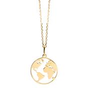 9ct Gold My World Pendant GP820