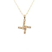 9ct Gold St. Brigid's Cross GP846