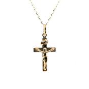 9ct Yellow Gold Small Crucifix GP876 image