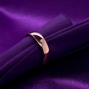 9ct Gold Men's 5mm Medium Court Wedding Ring GW179 image