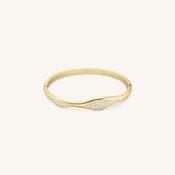 Rosefield Pavé Wave Bangle JBPWG J1235 image