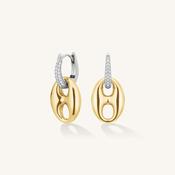 Rosefield Crystal Duotone Earrings JECCD J1049 image