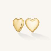 Rosefield Puffy Heart Stud Earrings JEPHG J983 image