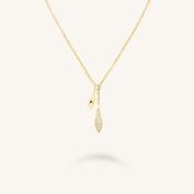 Rosefield Pavé Lariat Necklace JNPLG J1233 image