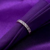9ct Yellow Gold Lab Grown Diamond Eternity Ring 0.50ct X159 image