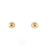 9ct Gold 5mm Ball Stud Earrings GE1066
