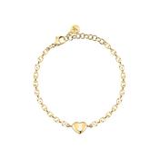 MORELLATO GOLD PLATED INTRECCI BRACELET HEART SAZC12