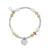 ChloBo Treasures of Bali Golden Sands Bracelet - Silver