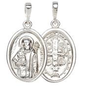 Sterling Silver St Benedict Medal SH57131