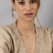 Silver Petit Pearls Necklace Maricia ST2282 D image