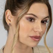 Silver Natural Flow Stud Earrings Brienne ST2295 image
