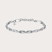SILVER LINK BRACELET ST2389 D image