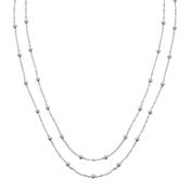 Silver Modern Aztec Necklace Darleen ST2513 image