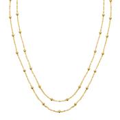 Silver Gold-plated Modern Aztec Necklace Darleen ST2515