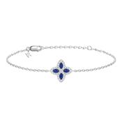 Sterling Silver Pretty Petals Bracelet Lyrienne ST2566 image