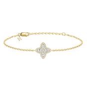 Silver Gold-plated Pretty Petals Bracelet Lyrienne ST2569 image