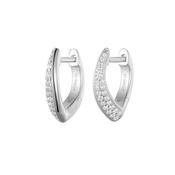 Silver Glamour Girl Hoop Oleandra ST2575 image